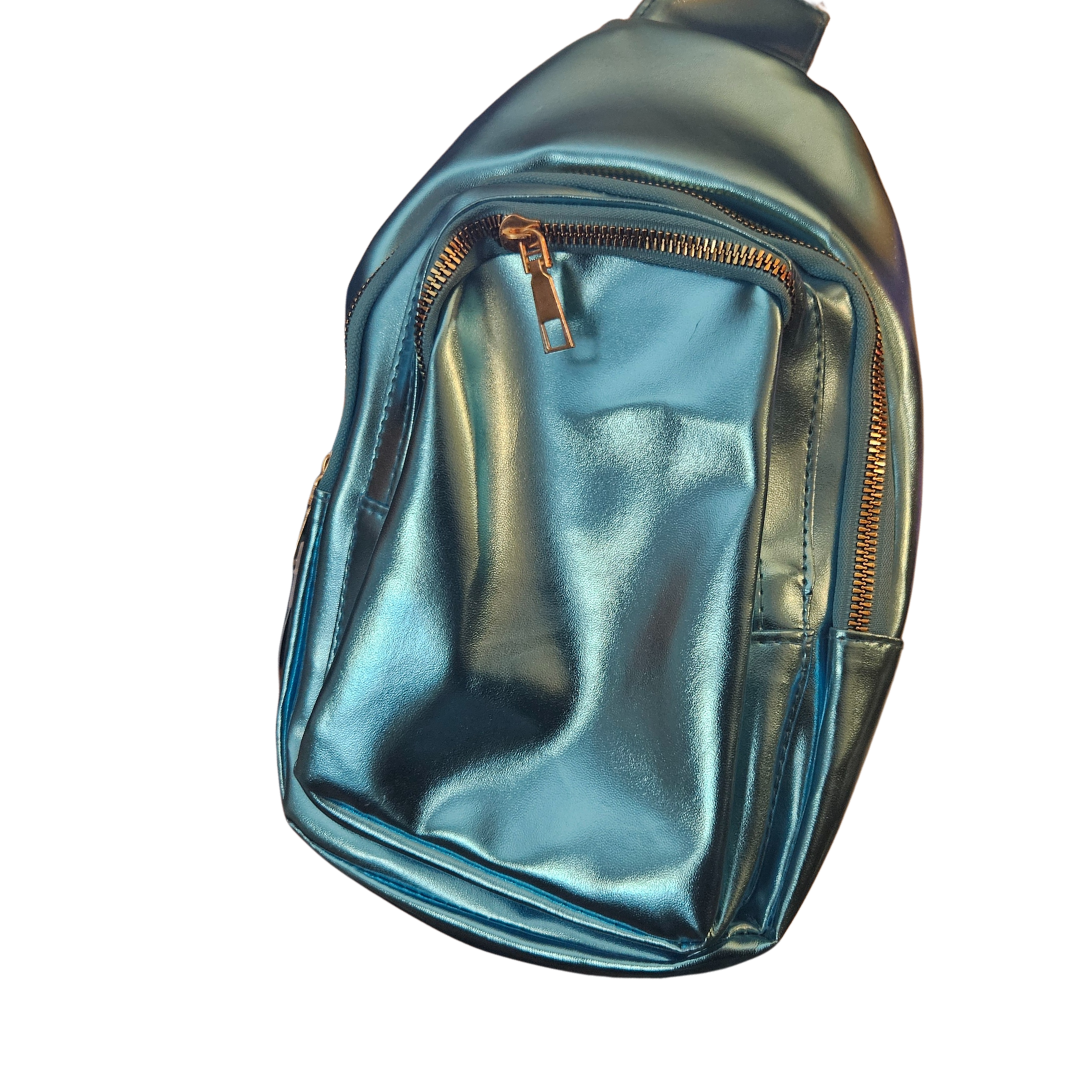 Metallic Mini Crossbody Sling