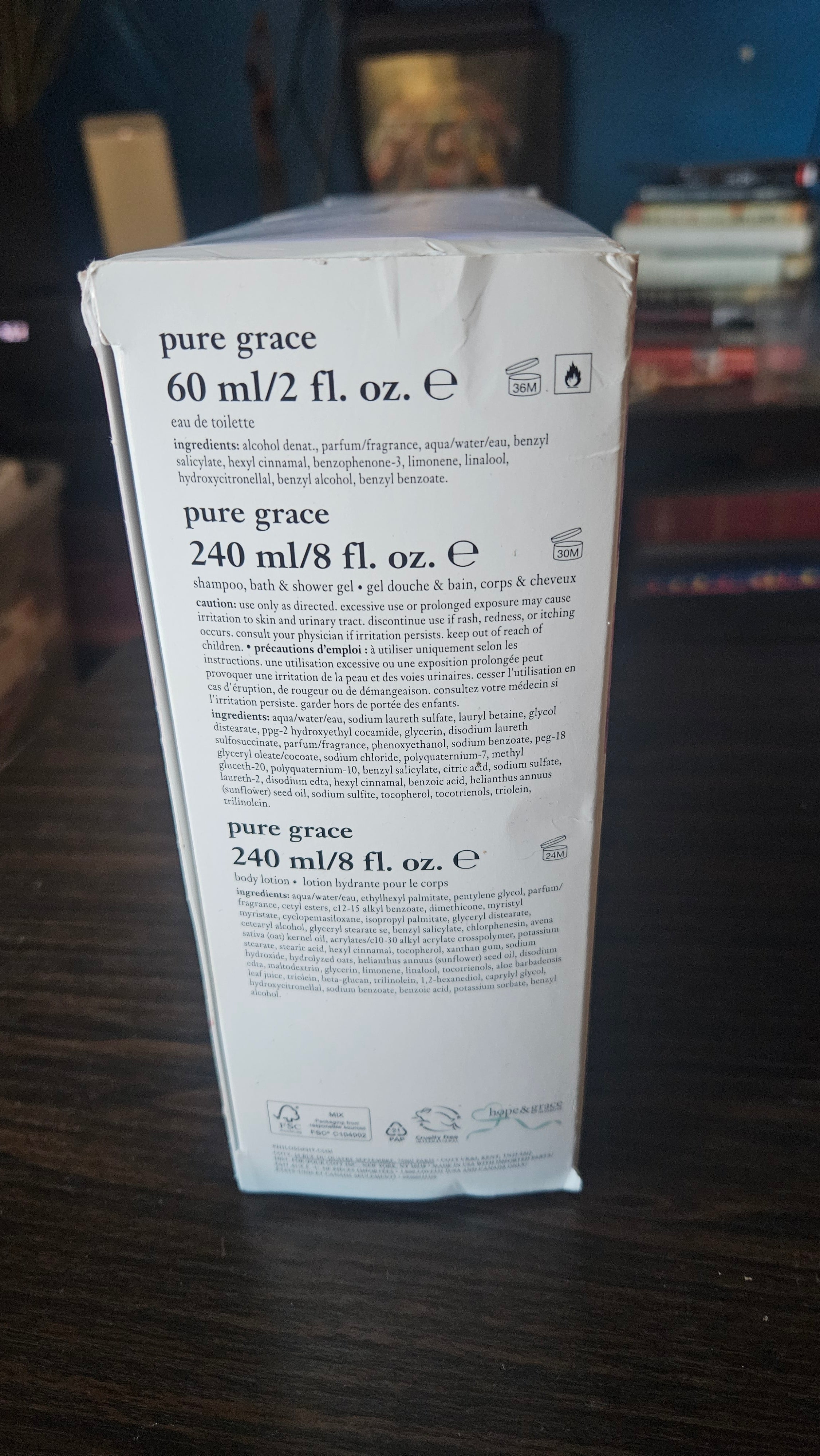 Philosophy Pure Grace Collection