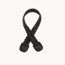 She Shed Tote Exchangeable Strap Black Whip Stitch
