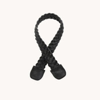 She Shed Tote Exchangeable Strap Black Whip Stitch